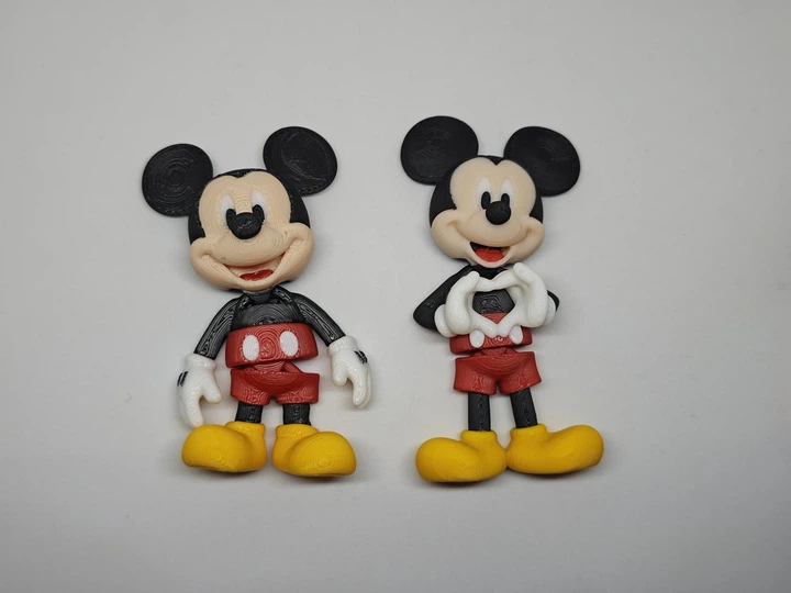 Брелок Мышонок Подвижный Mini Flexi Mouse Keychain 7 См 3Д Печать - Фото 5 Брелок Мышонок Подвижный Mini Flexi Mouse Keychain 7 См 3Д Печать - изображение 5