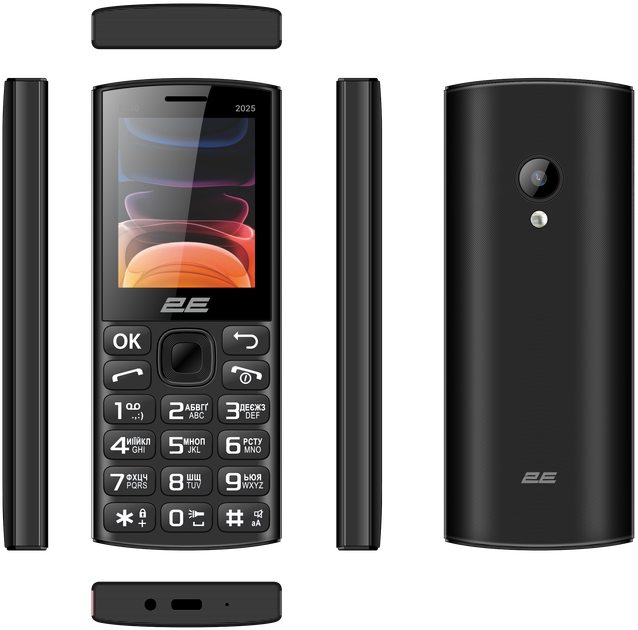 Мобильный телефон 2E E240 2025 Black (794300867202) - Фото 7 Мобильный телефон 2E E240 2025 Black (794300867202) - изображение 7