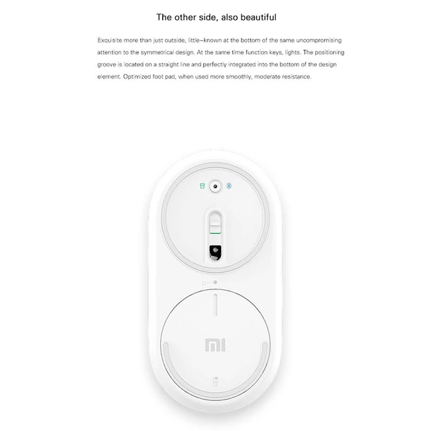 Мышь XIAOMI Mi Wireless / Bluetooth золотистая - изображение 5