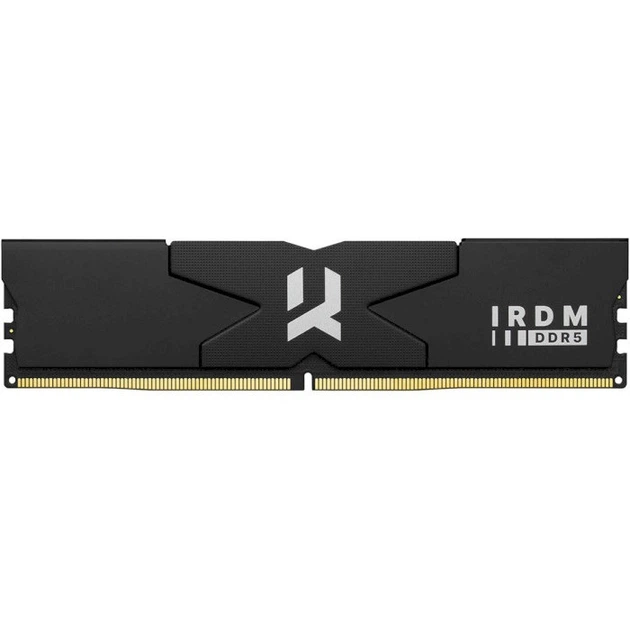 Оперативна пам'ять 16GB (2x8GB) Goodram IRDM Black DDR5 6000 MHz (IR-6000D564L30S/16GDC) - Фото 1 Оперативна пам'ять 16GB (2x8GB) Goodram IRDM Black DDR5 6000 MHz (IR-6000D564L30S/16GDC) - изображение 1
