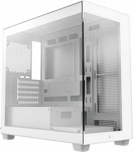 Корпус для ПК Ocypus Gamma C52 Tempered Glass (GAMMA-C52-WHD000XX-GL) White mATX без БЖ - Фото 1 Корпус для ПК Ocypus Gamma C52 Tempered Glass (GAMMA-C52-WHD000XX-GL) White mATX без БЖ - изображение 1