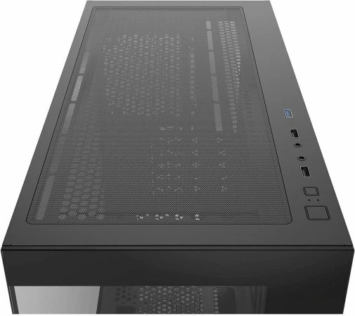 Корпус для ПК Ocypus Gamma C52 Tempered Glass (GAMMA-C52-BKD000XX-GL) Black mATX без БЖ - Фото 7 Корпус для ПК Ocypus Gamma C52 Tempered Glass (GAMMA-C52-BKD000XX-GL) Black mATX без БЖ - изображение 7