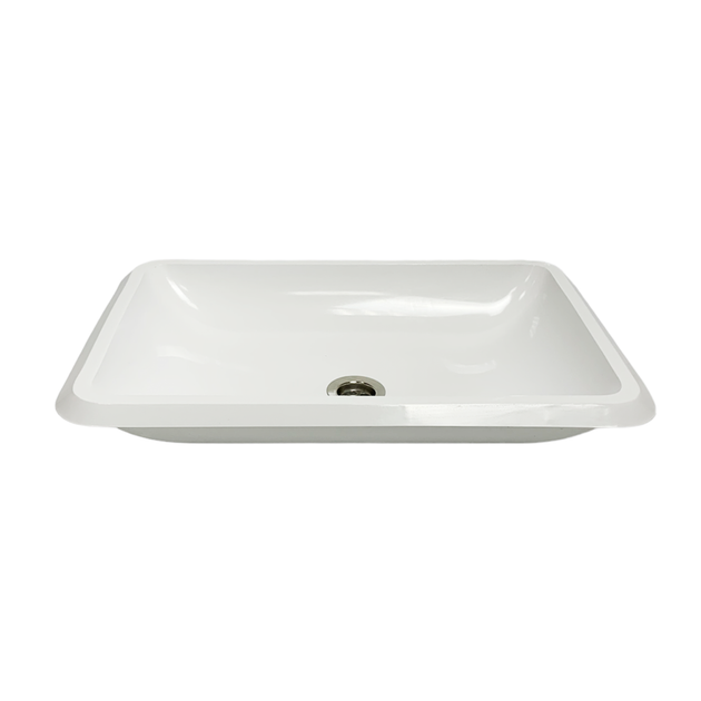 Умывальник врезной Adamant PLAIN 590х390 Classic white-01 - Фото 5 Умывальник врезной Adamant PLAIN 590х390 Classic white-01 - изображение 5