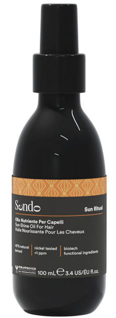 Olejek do włosów Sendo Sun Ritual odżywcze 100 ml (8029352600098) - Zdjęcie 1 Olejek do włosów Sendo Sun Ritual odżywcze 100 ml (8029352600098) - obraz 1