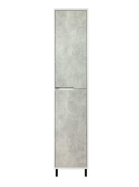 Пенал для ванної Vivia Loft Д2 185×40×33 см, підлоговий, бетон - изображение 2