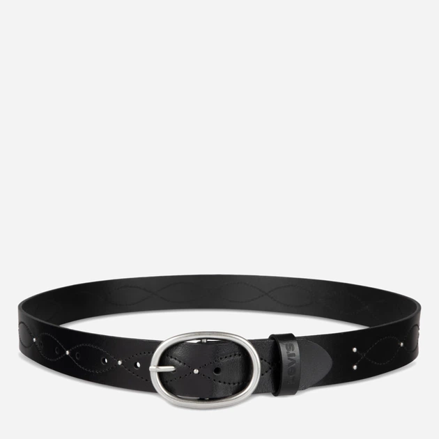 Ремень женский из натуральной кожи Levi's 237823929 M (99 см) Черный (1160909254) - изображение 2
