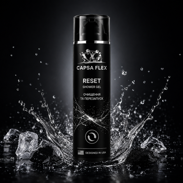 RESET SHOWER Гель для душа после тренировки - Фото 1 RESET SHOWER Гель для душа после тренировки - изображение 1