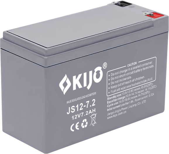 Аккумуляторная батарея KIJO JS12-7.2, 12V, 7.2Ah - Фото 4 Аккумуляторная батарея KIJO JS12-7.2, 12V, 7.2Ah - изображение 4