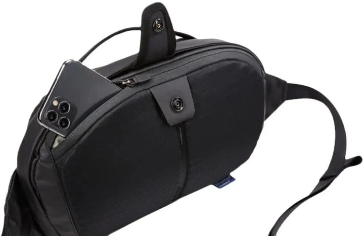 Поясная сумка Thule Tact Waistpack TACTWP-05 5л RFID для путешествий и города Black - Фото 4 Поясная сумка Thule Tact Waistpack TACTWP-05 5л RFID для путешествий и города Black - изображение 4