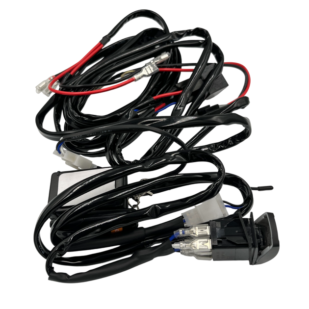 Проводка для LED фар и противотуманок 12V 40A с пультом ДУ, реле, предохранителем и кнопкой, 3 м, до 120W - изображение 4