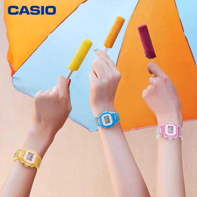 Женские часы Casio BABY-G Square BGD-565SJ Pink/Yellow - Фото 2 Женские часы Casio BABY-G Square BGD-565SJ Pink/Yellow - изображение 2