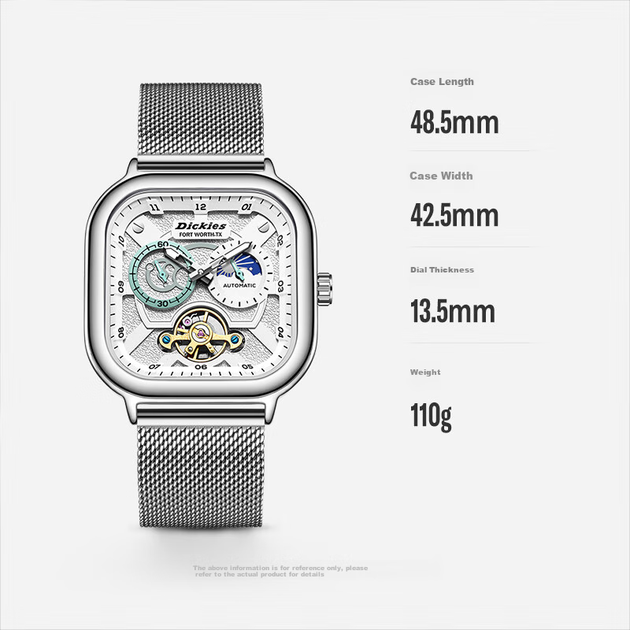 Чоловічий годинник Dickies CL-579 Silver - зображення 2