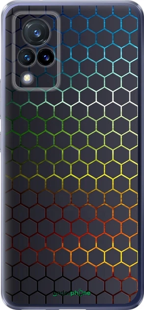 Чехол на Vivo V21 Переливающиеся соты "498u-2368-70447" - Фото 1 Чехол на Vivo V21 Переливающиеся соты "498u-2368-70447" - изображение 1
