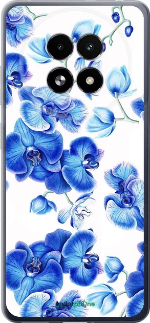 Чехол на Realme 13+ 5G Голубые орхидеи "4406u-3891-70447" - Фото 1 Чехол на Realme 13+ 5G Голубые орхидеи "4406u-3891-70447" - изображение 1