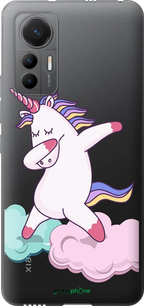 Чехол на Xiaomi 12 Lite Единорог "4702u-2579-70447" - Фото 1 Чехол на Xiaomi 12 Lite Единорог "4702u-2579-70447" - изображение 1