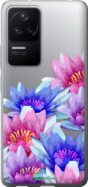 Чехол на Xiaomi Poco F4 Лотос "4862u-3917-70447" - Фото 1 Чехол на Xiaomi Poco F4 Лотос "4862u-3917-70447" - изображение 1