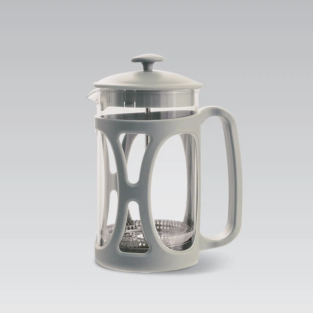 Френч-пресс (Заварник) для чая и кофе Maestro 800 мл (MR-1663-800-GRAY) - Фото 1 Френч-пресс (Заварник) для чая и кофе Maestro 800 мл (MR-1663-800-GRAY) - изображение 1