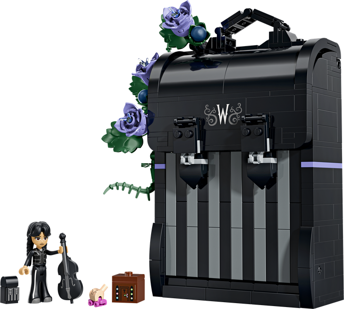 Zestaw klocków LEGO Wednesday Plecak Wednesday 401 element (76787) - Zdjęcie 2 Zestaw klocków LEGO Wednesday Plecak Wednesday 401 element (76787) - obraz 2