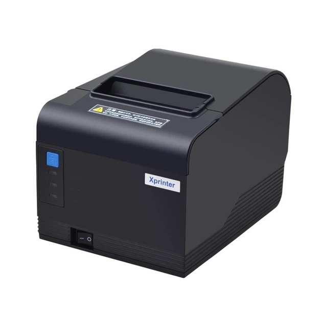 Принтер чеків Xprinter XP-Q200H 80 мм USB+LAN, термопринтер з автообрізкою для POS-систем, магазинів та кафе, 203 dpi, до 200 мм/с - зображення 5