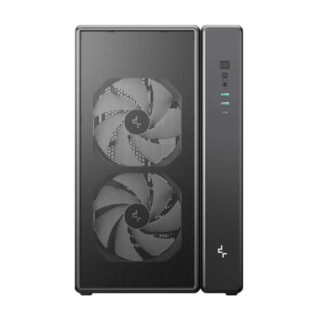Комп'ютерний корпус DeepCool CG590 Mesh 2F з підтримкою BTF Чорний - изображение 3