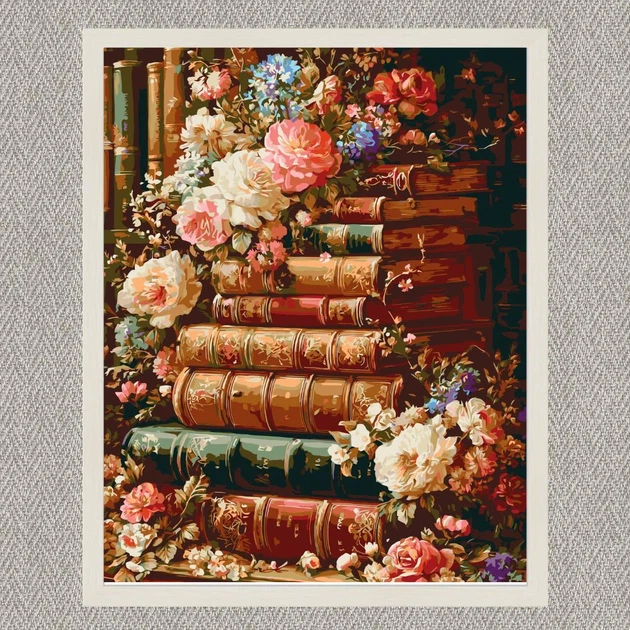 Картина по номерам Литературный сад 40*50 Origami (LW3173-01) (0100-165) - изображение 4