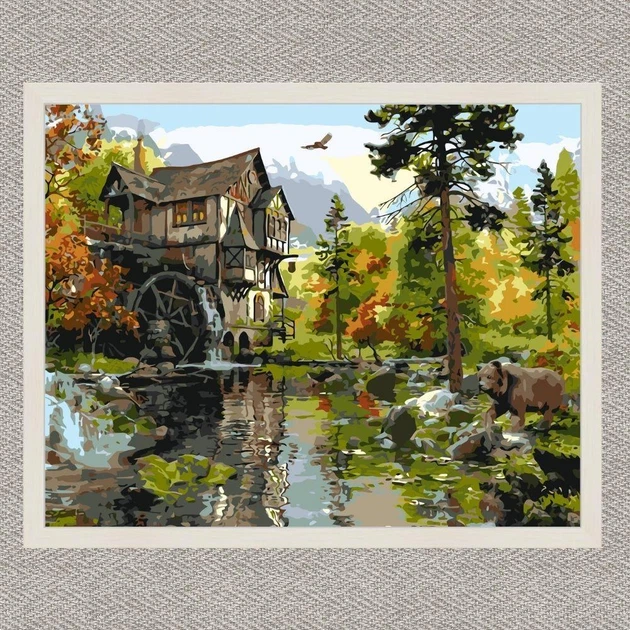 Картина по номерам Лесная сказка. Пейзаж 40*50 Origami (LW30340) (0100-58) - Фото 2 Картина по номерам Лесная сказка. Пейзаж 40*50 Origami (LW30340) (0100-58) - изображение 2