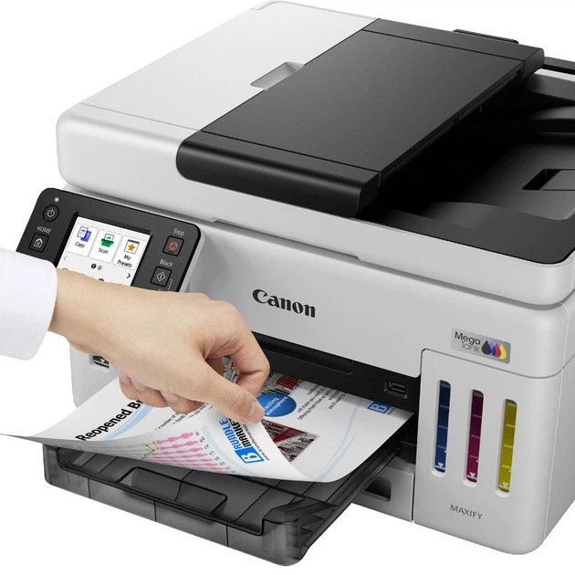 МФУ А4 Canon Maxify GX6140, Белый - 752365 - Фото 11 МФУ А4 Canon Maxify GX6140, Белый - 752365 - изображение 11