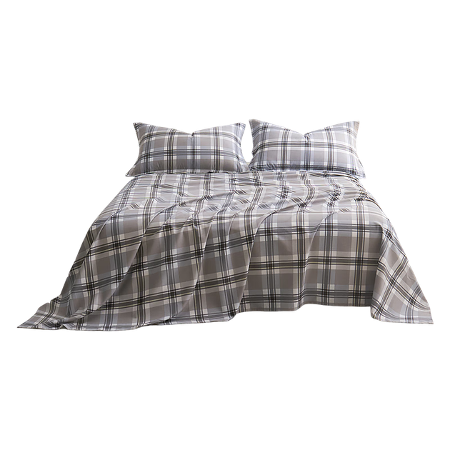 Простирадло HLA з бавовни на гумці утеплене, 160x230 см - зображення 4