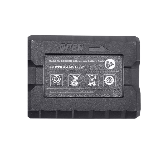 Литиевая батарея Dongcheng Level Battery Pack LB0401B с зеленым индикатором уровня, 2-линейный, 3-линейный, 5-линейный. - изображение 4