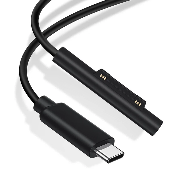 Кабель зарядный Youpin Type-C - магнитный для Microsoft Surface Pro 7/6/5/4, Book, Go - Фото 7 Кабель зарядный Youpin Type-C - магнитный для Microsoft Surface Pro 7/6/5/4, Book, Go - изображение 7