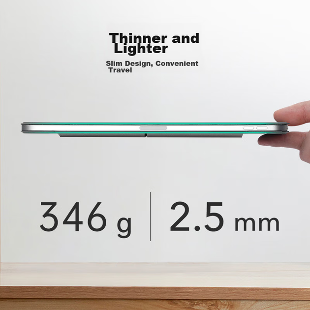 Чохол ESR для iPad Air 13 дюймів M2/M3/M4 та Pro 12.9 магнітний двосторонній, чорний - зображення 6