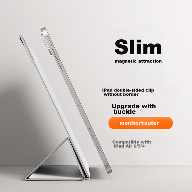 Чехол для планшета Apple iPad Air 11" 2026/2025/2024/Air 10.9" 2022/2020/Pro 11" 2018 ZHITING Grey - Фото 4 Чехол для планшета Apple iPad Air 11" 2026/2025/2024/Air 10.9" 2022/2020/Pro 11" 2018 ZHITING Grey - изображение 4
