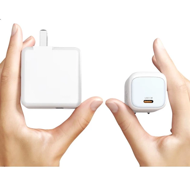 Комплект Зарядное устройство 45W USB-C + Кабель USB-C - USB-C 1 м (JK05) - Фото 2 Комплект Зарядное устройство 45W USB-C + Кабель USB-C - USB-C 1 м (JK05) - изображение 2