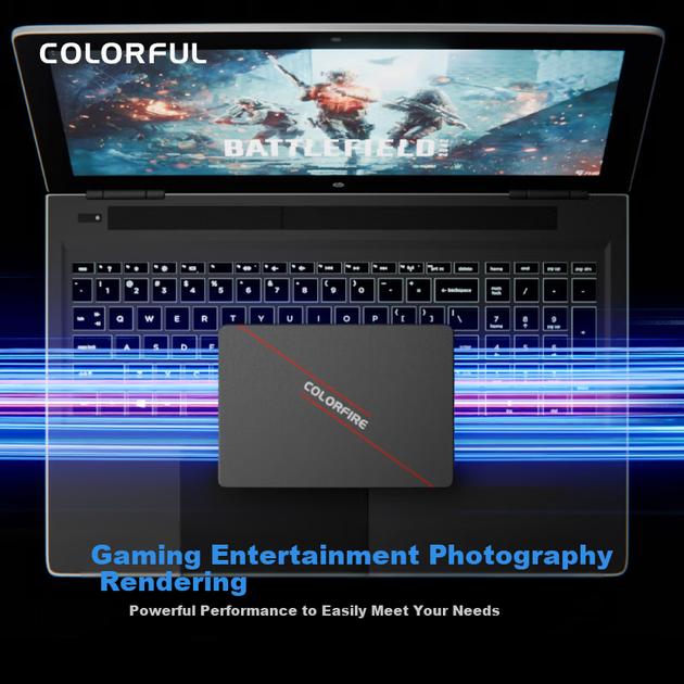 SSD диск Colorful CF300 128GB SATAIII TLC - Фото 4 SSD диск Colorful CF300 128GB SATAIII TLC - изображение 4