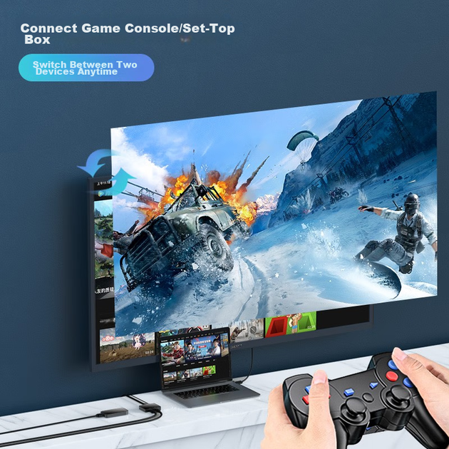 Переключатель BIAZE DisplayPort 1.4 двунаправленный с поддержкой 8K 60 Гц - изображение 12