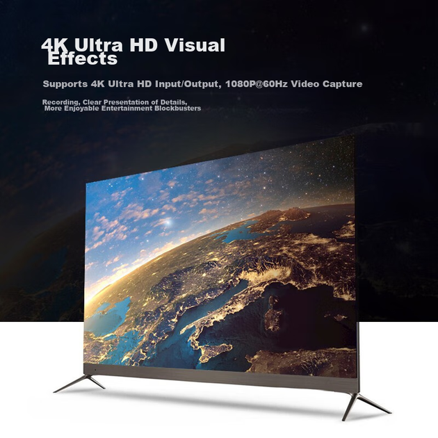 Карта видеозахвата KSRGB HDMI 4K 60 Гц USB 3.0 для PS5/Switch и камер - изображение 6