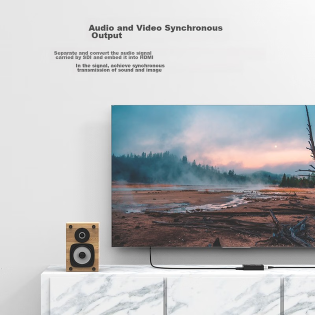 Конвертер MT-Viki MT-SDH02 SDI - HDMI с петлевим виходом (MT-SDI-H02) - изображение 7
