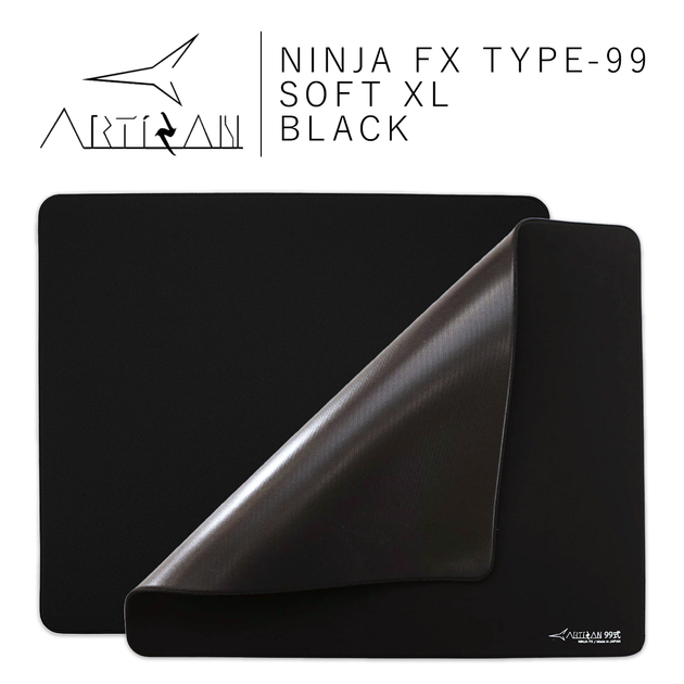 Игровой ковёр для мыши Artisan Ninja FX Type-99 Soft XL Black - Фото 1 Игровой ковёр для мыши Artisan Ninja FX Type-99 Soft XL Black - изображение 1