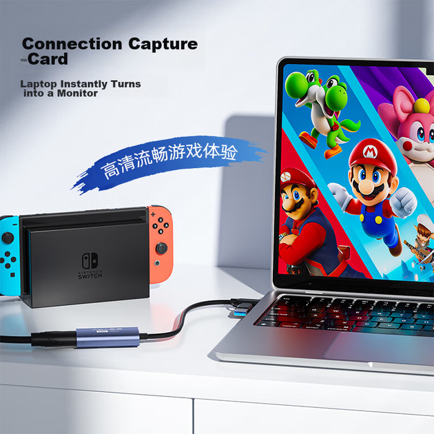 Карта видеозахвата Acasis VC-002 MS2130 HDMI - USB, 1080p - изображение 5