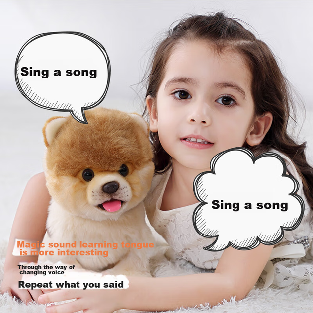 Робот-собака Tiantianwang интерактивный с поилкой для детей 3-6 лет - изображение 9