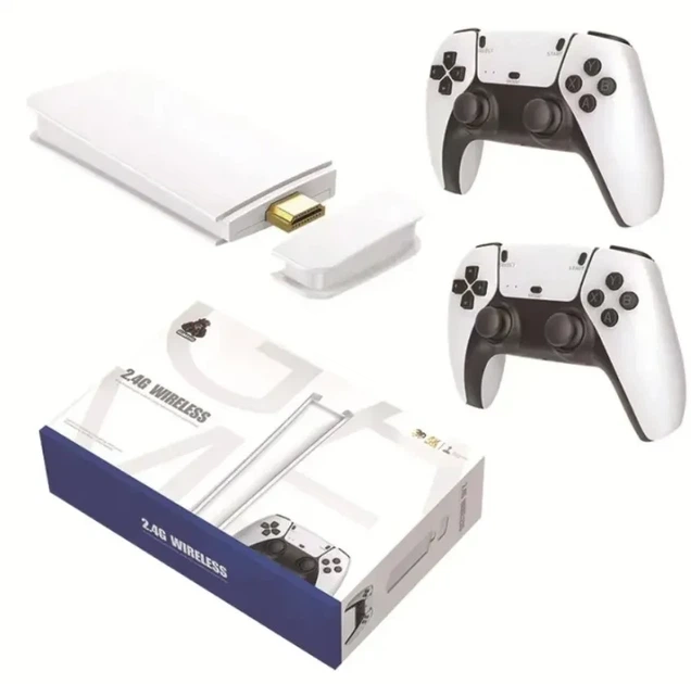 Ігрова приставка M15 Plus 64Gb 4K Game Stick 3D 20000 ігор Білий - Фото 3 Ігрова приставка M15 Plus 64Gb 4K Game Stick 3D 20000 ігор Білий - зображення 3
