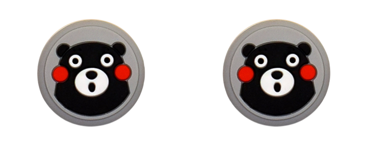 Накладки на стики для Nintendo Switch Kumamon - Фото 1 Накладки на стики для Nintendo Switch Kumamon - изображение 1