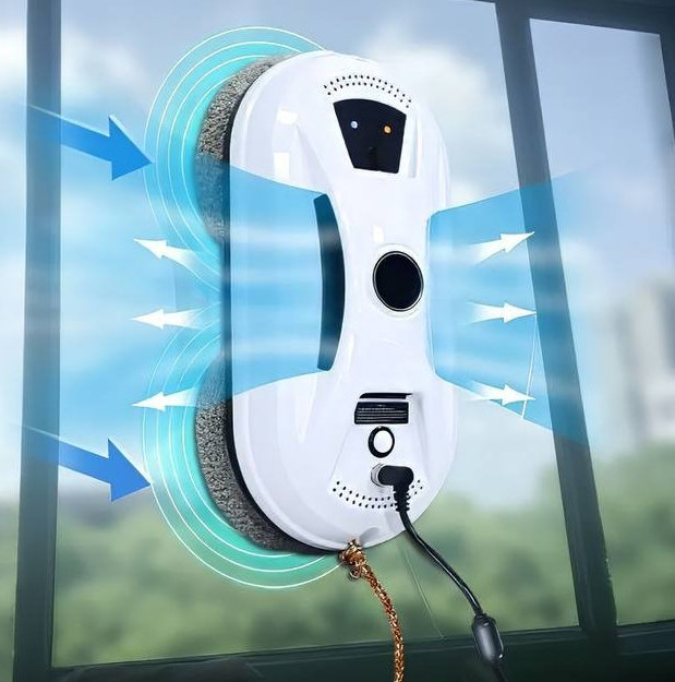 Робот для миття вікон IXIU Glass Cleaning Robot з пультом дистанційного керування - Фото 6 Робот для миття вікон IXIU Glass Cleaning Robot з пультом дистанційного керування - зображення 6