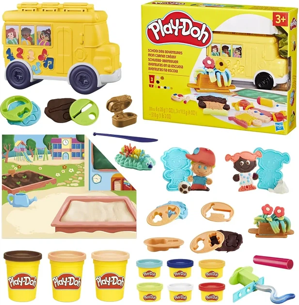 Набор для творчества Hasbro Play-Doh с массой для лепки Школьные приключения (F9140) - изображение 3