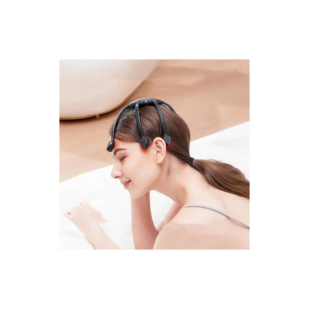 Масажер Xiaomi YMi Head Massager 4 motor Black - Фото 2 Масажер Xiaomi YMi Head Massager 4 motor Black - изображение 2