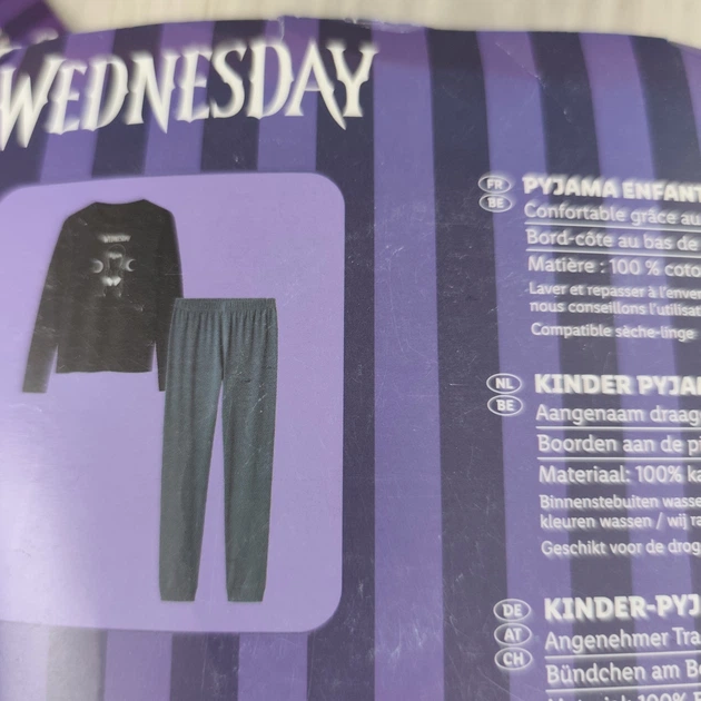 Пижама для девочки Wednesday Венсдей Lidl BS001345, размер 158-164 - изображение 5