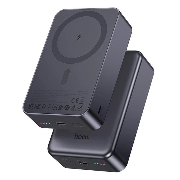 УМБ Power Bank Hoco J160B Original 20000 mAh PD20W (сірий) - Фото 3 УМБ Power Bank Hoco J160B Original 20000 mAh PD20W (сірий) - зображення 3