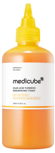 Toner do twarzy Medicube Kojic Acid Turmeric regenerujący 250 ml (8800289466878) - Zdjęcie 1 Toner do twarzy Medicube Kojic Acid Turmeric regenerujący 250 ml (8800289466878) - obraz 1