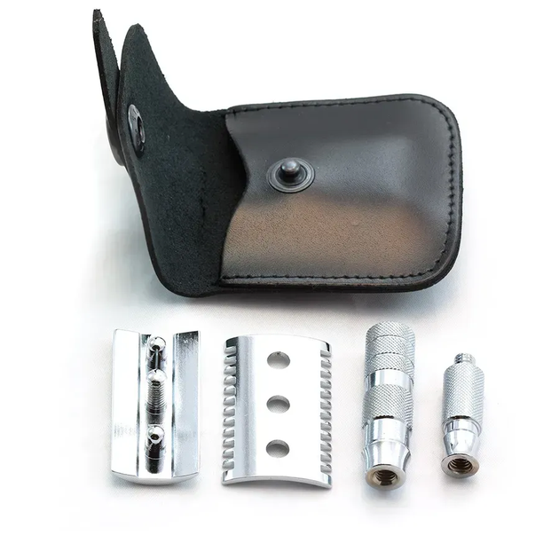 Бритва Т-подібна Merkur Travel Edition Open Comb 985000 - Фото 2 Бритва Т-подібна Merkur Travel Edition Open Comb 985000 - изображение 2