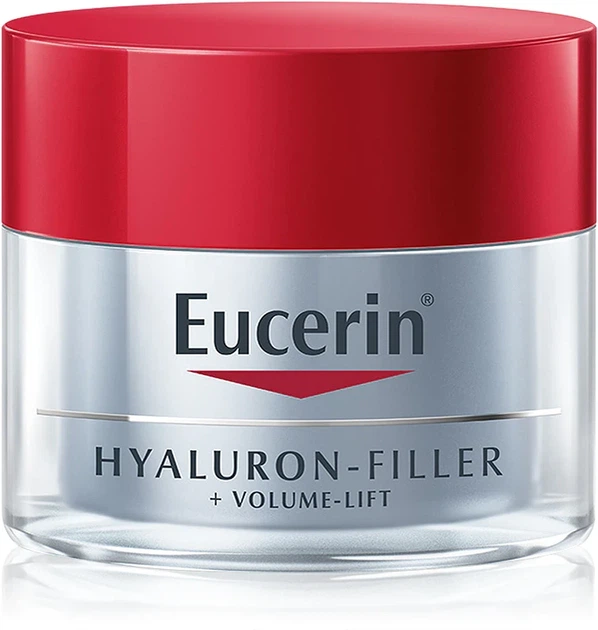 Ночной крем Eucerin Hyaluron-Filler+Volume-Lift с лифтинг эффектом для восстановления контура лица 50 мл. - Фото 1 Ночной крем Eucerin Hyaluron-Filler+Volume-Lift с лифтинг эффектом для восстановления контура лица 50 мл. - изображение 1